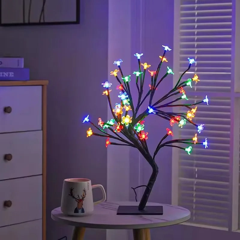LED Cherry Blossom Christmas Tree Lamp