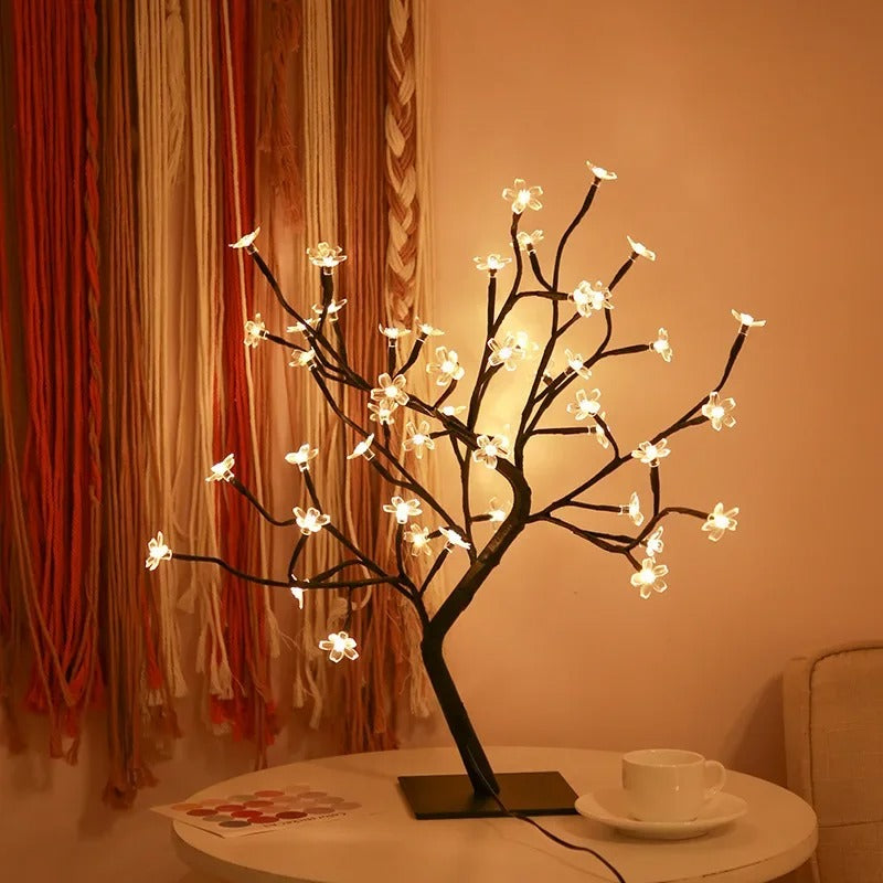 LED Cherry Blossom Christmas Tree Lamp