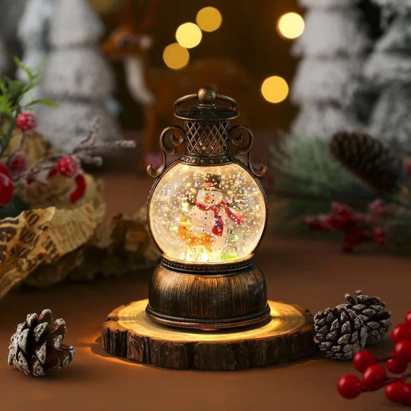Christmas Light Up Snowball Ornament
