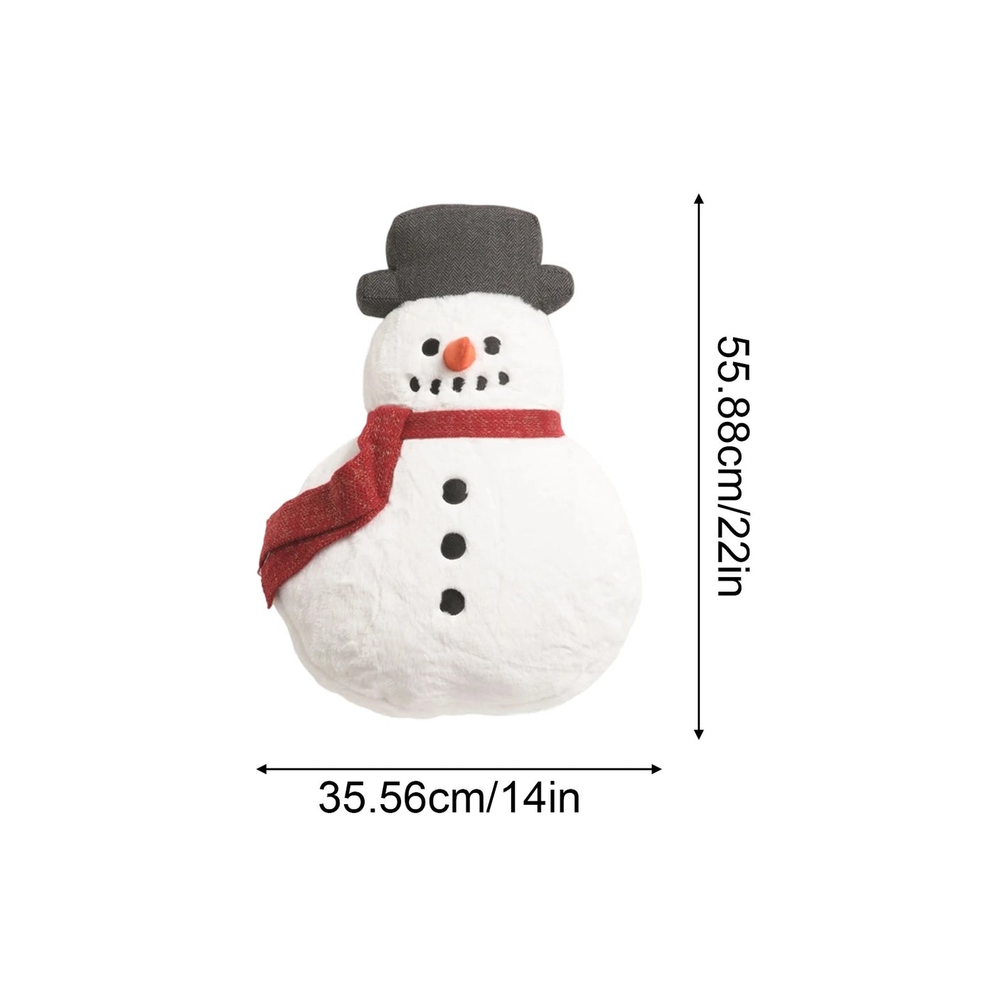 Soft & Comforting Plush Christmas snowman Companion
