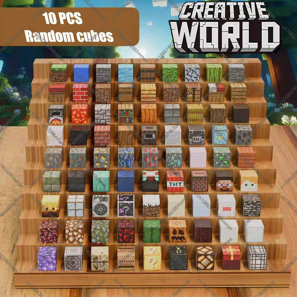 Magnetic Minecraft Building Blocks